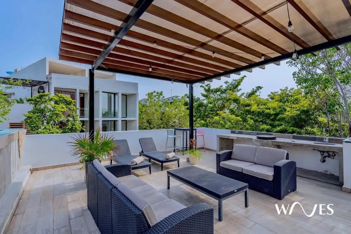 1 Bedroom Apartment With Rooftop Pool Hammocks By Waves Management Tulum 0*,  Mexico