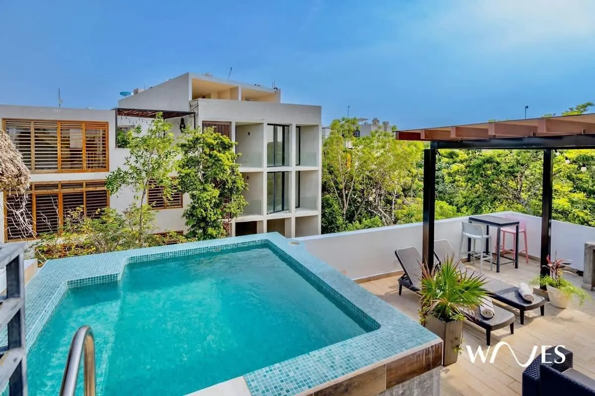 1 Bedroom Apartment With Rooftop Pool Hammocks By Waves Management Tulum 0*,  Mexico