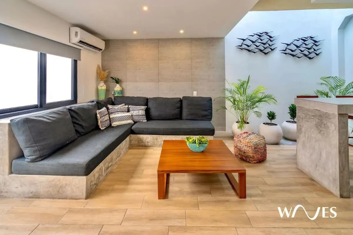 1 Bedroom Apartment With Rooftop Pool Hammocks By Waves Management Tulum Villa