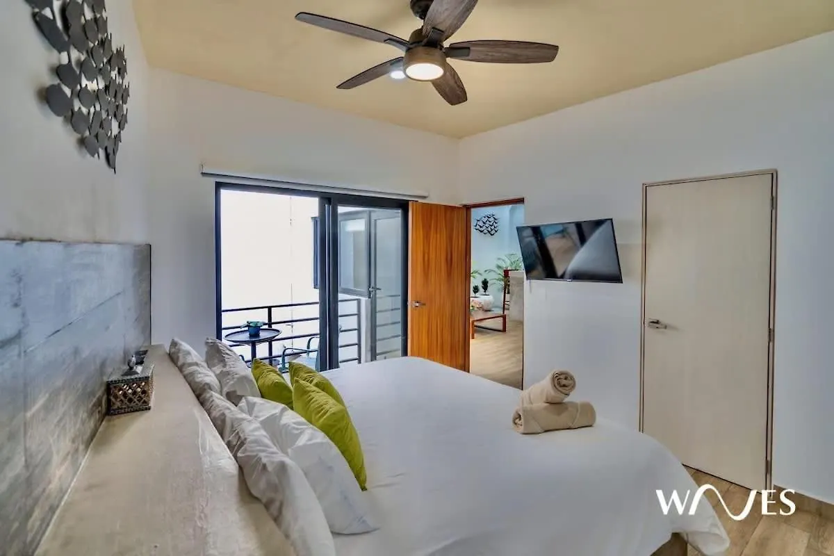 1 Bedroom Apartment With Rooftop Pool Hammocks By Waves Management Tulum